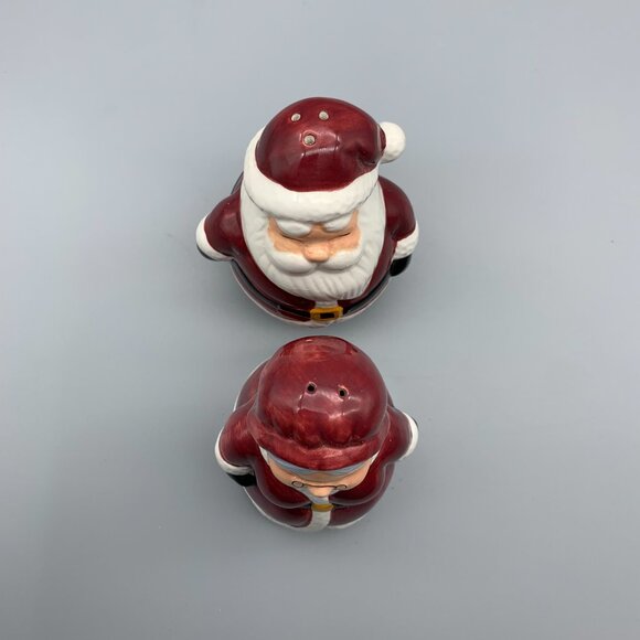 2001 Publix Encore Edition Christmas Santa & Mrs Claus Salt/Pepper Shaker Set - Picture 5 of 7